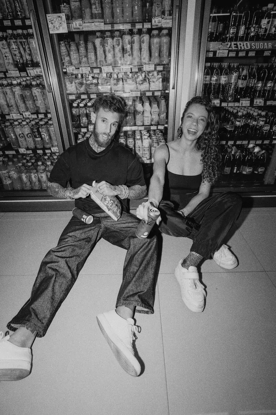 Le coach Jérémy Loreau, qui mange sans privation et sa femme Maëlle.