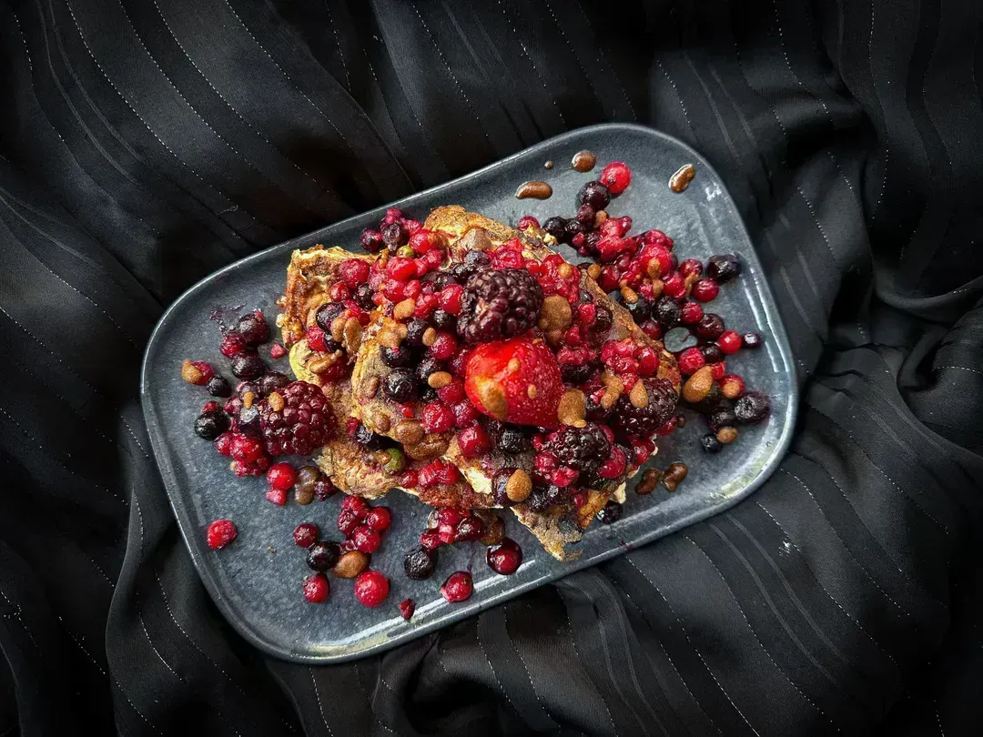 Collation végétarienne saine et protéinée pour femme skinny fat. 