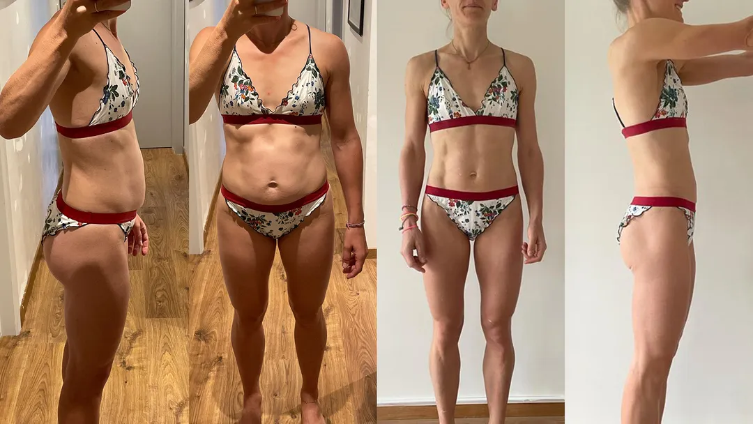 Transformation corporelle d'Elene 37 ans