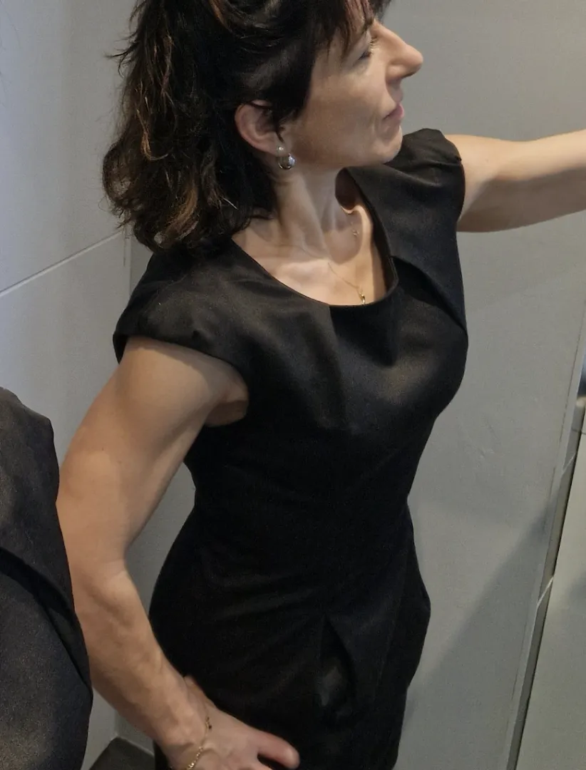 Femme de 40 ans musclée.
