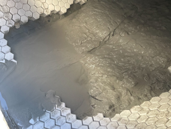 Copper Tailings Thickener - Damaged Ceramic Liner