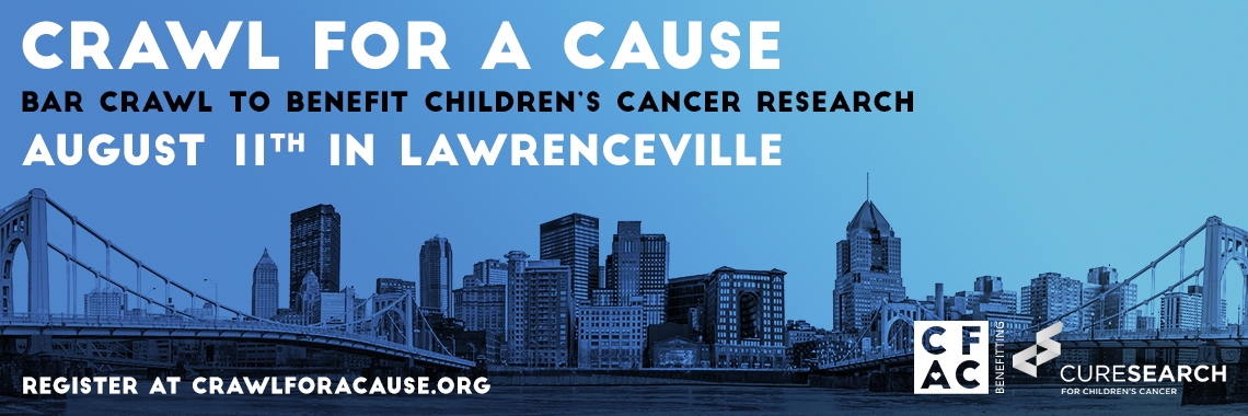 2018 CFAC bar crawl billboard