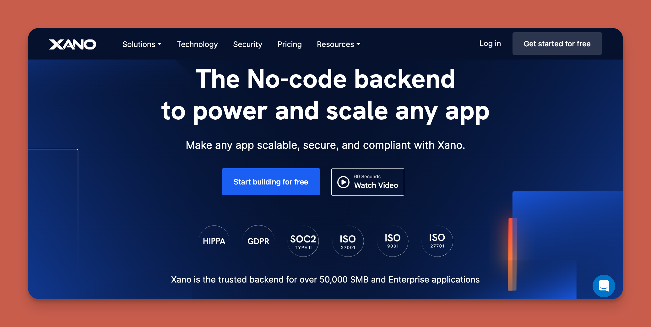 Xano backend builder interface