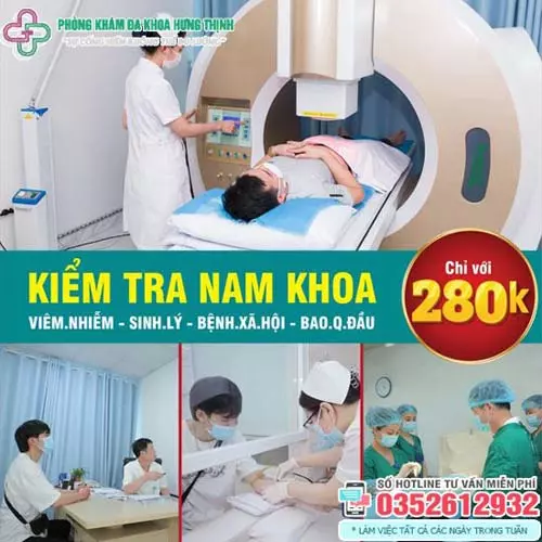Gói khám nam khoa