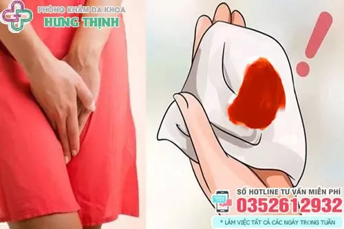 Sau quan hệ ra máu có phải mang thai không?