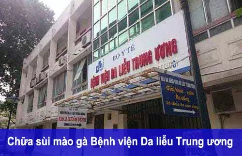 Giá đốt sùi mào gà ở bệnh viện Da liễu Trung ương