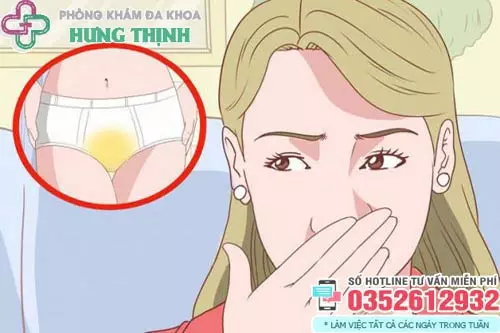 Quần lót có màu vàng là bệnh gì?