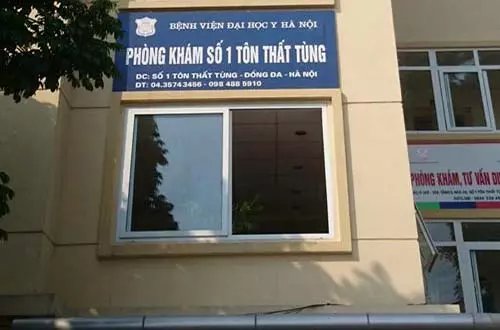 Phòng khám bệnh viện Đại học Y Hà Nội