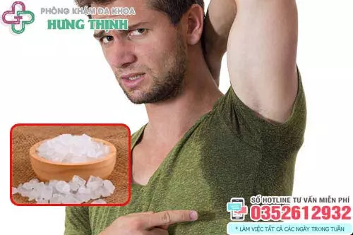 Cách chữa hôi nách bằng phèn chua