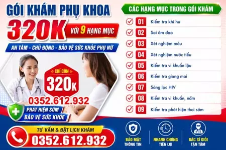Gói khám phụ khoa
