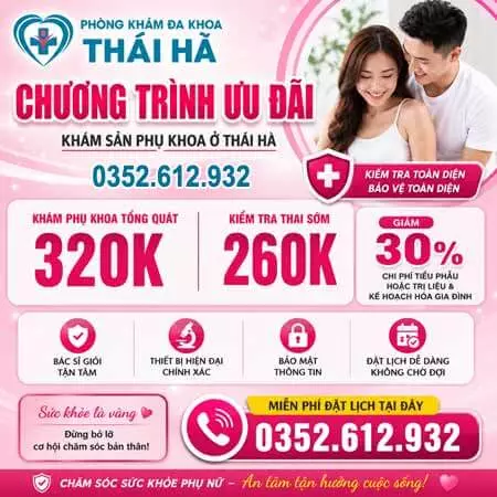 Gói khám sản phụ khoa