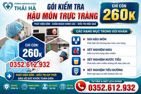 Khám hậu môn trực tràng