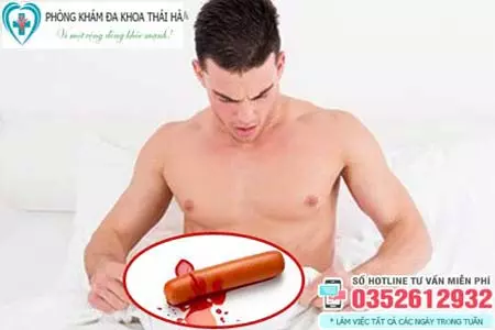 Dương vật bị xước chảy máu có sao không