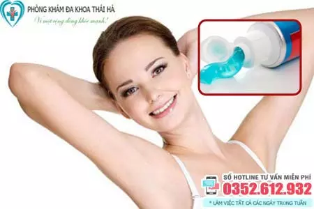Cách trị hôi nách bằng kem đánh răng