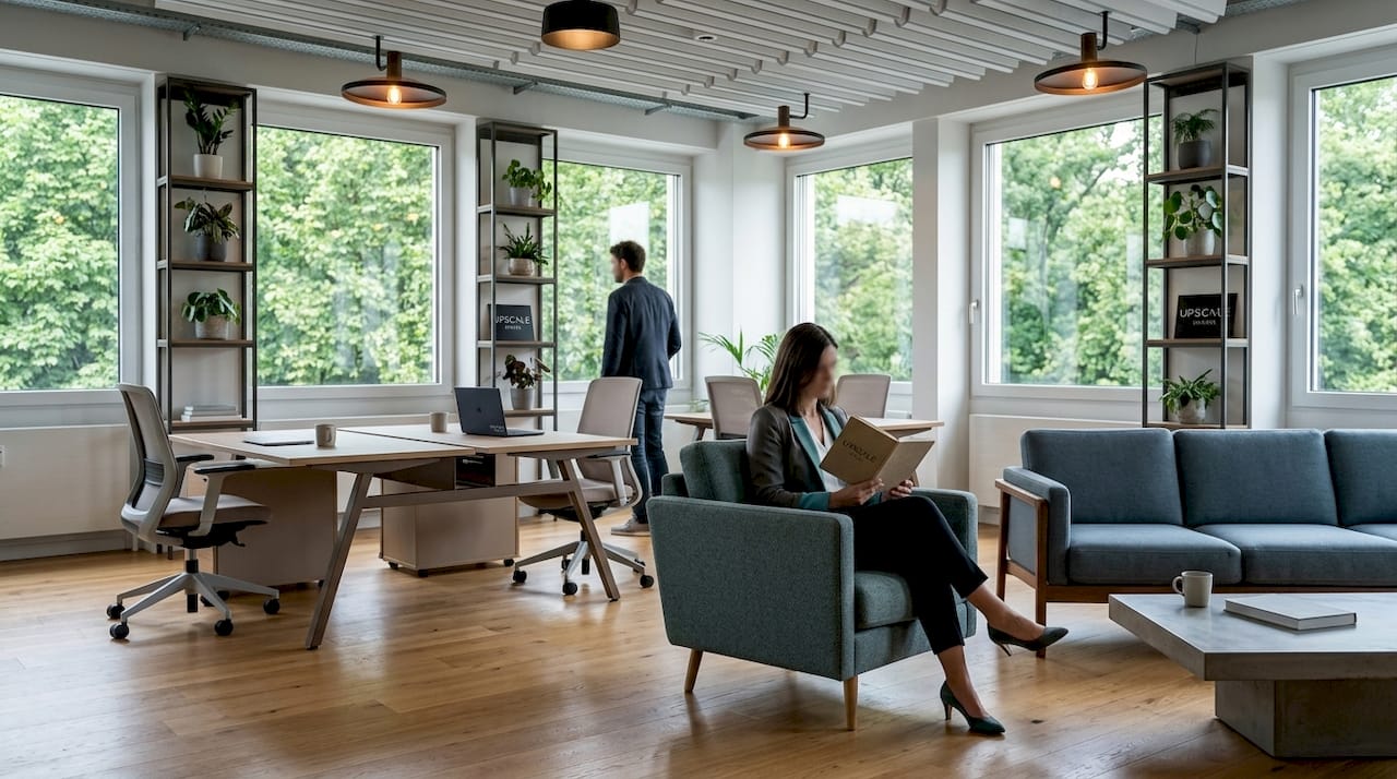 Wellness-focused office design for healthier workplaces in Lausanne