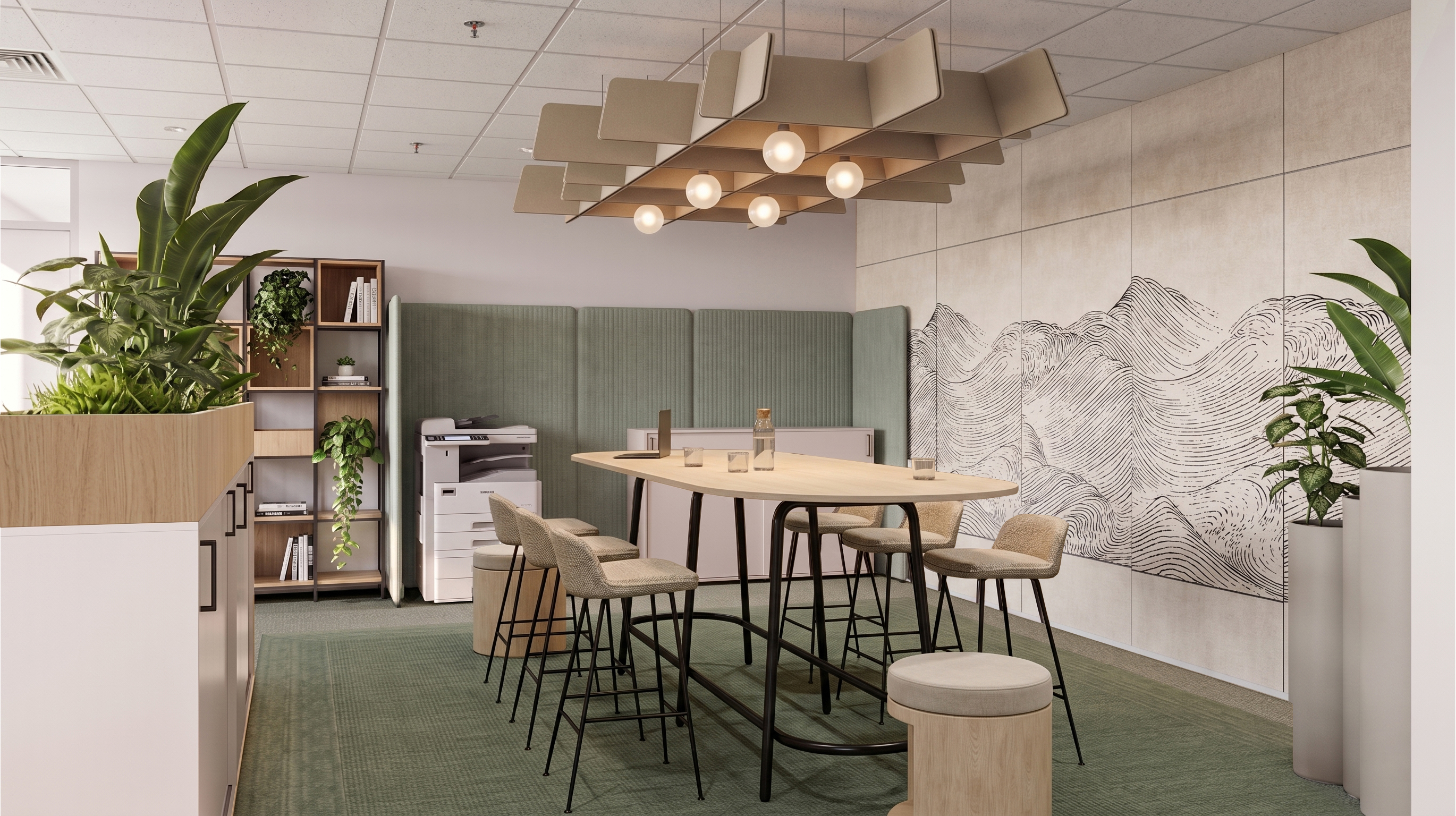 Modern Office Interior Design Zurich