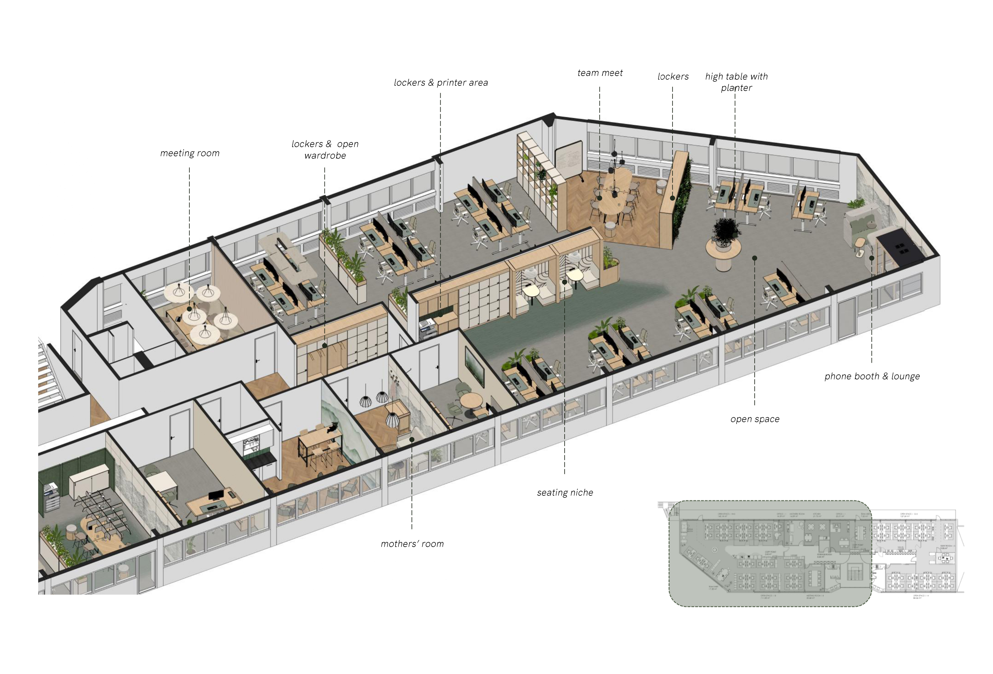 Modern Office Interior Design Zurich