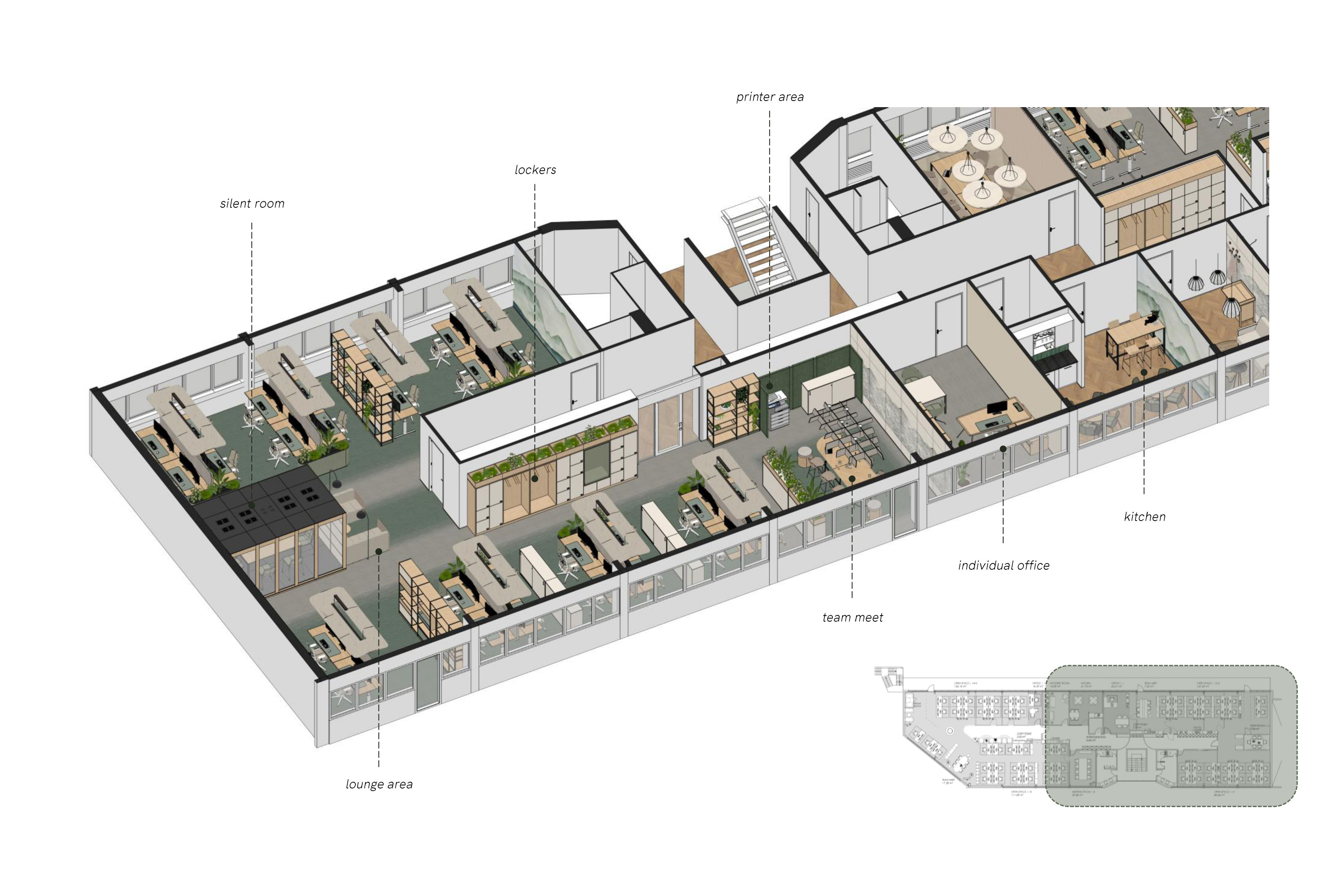 Modern Office Interior Design Zurich