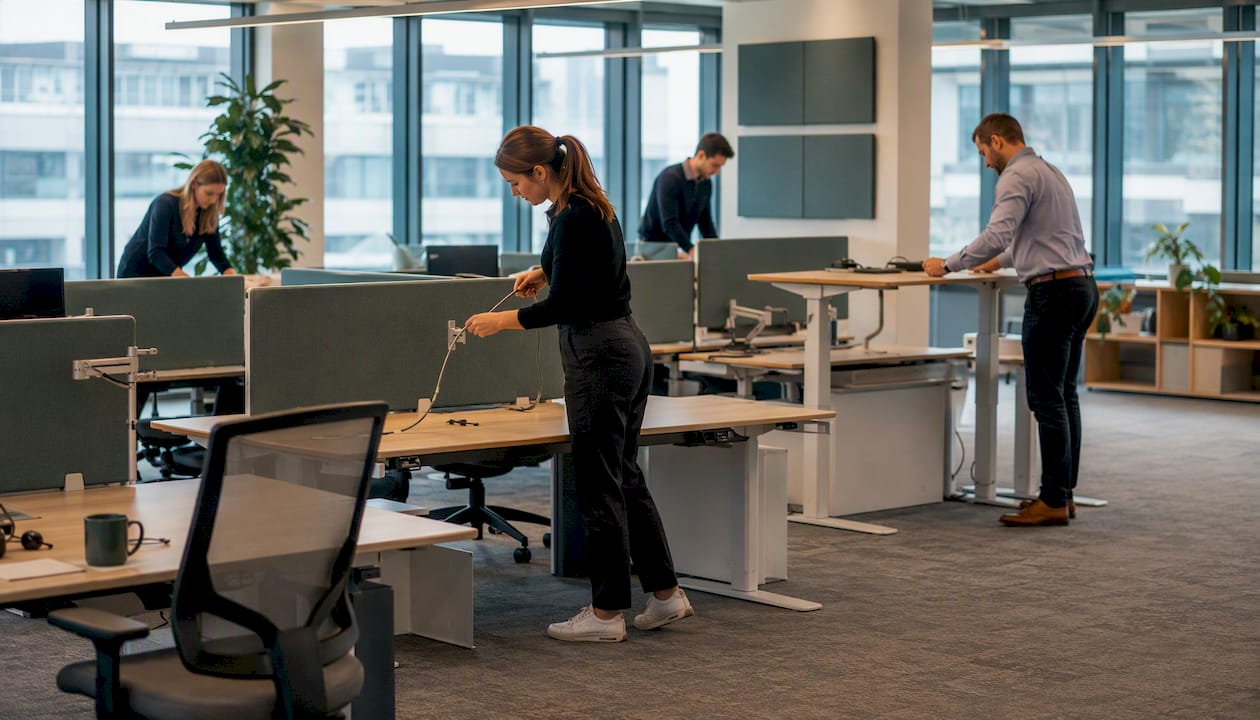 So standardisieren Sie Büroausstattungen an verschiedenen Standorten in Zürich