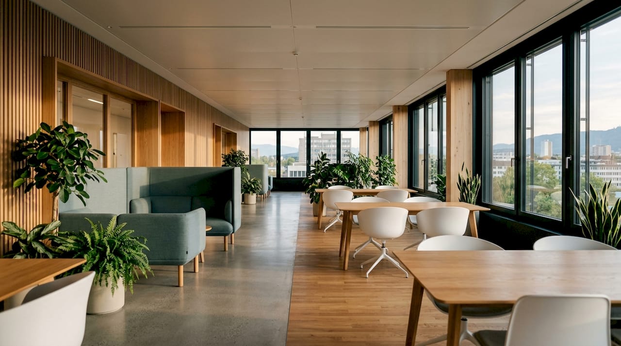 Premium European office fit-outs: Swiss corporate guide