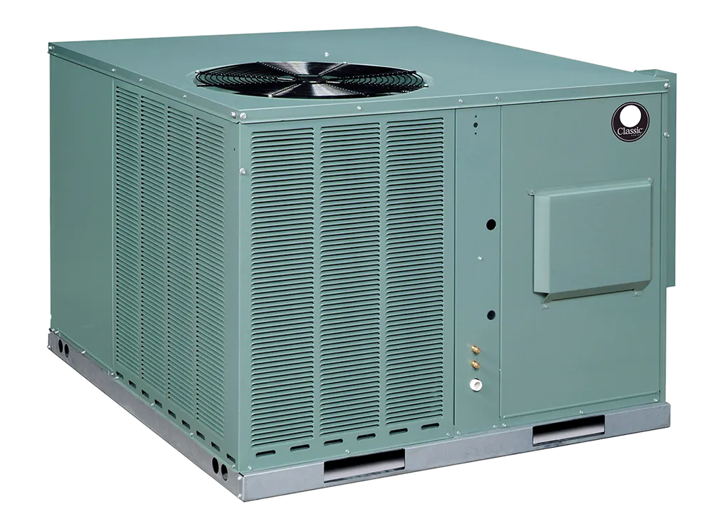 Rooftop package unit air conditioner in Los Angeles