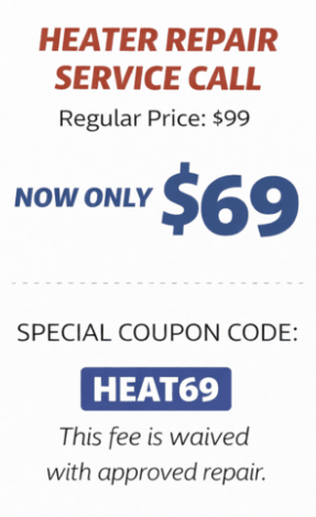 Technician working on furnace