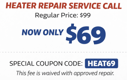 Technician working on furnace