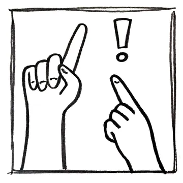 Branding icon with two hands
