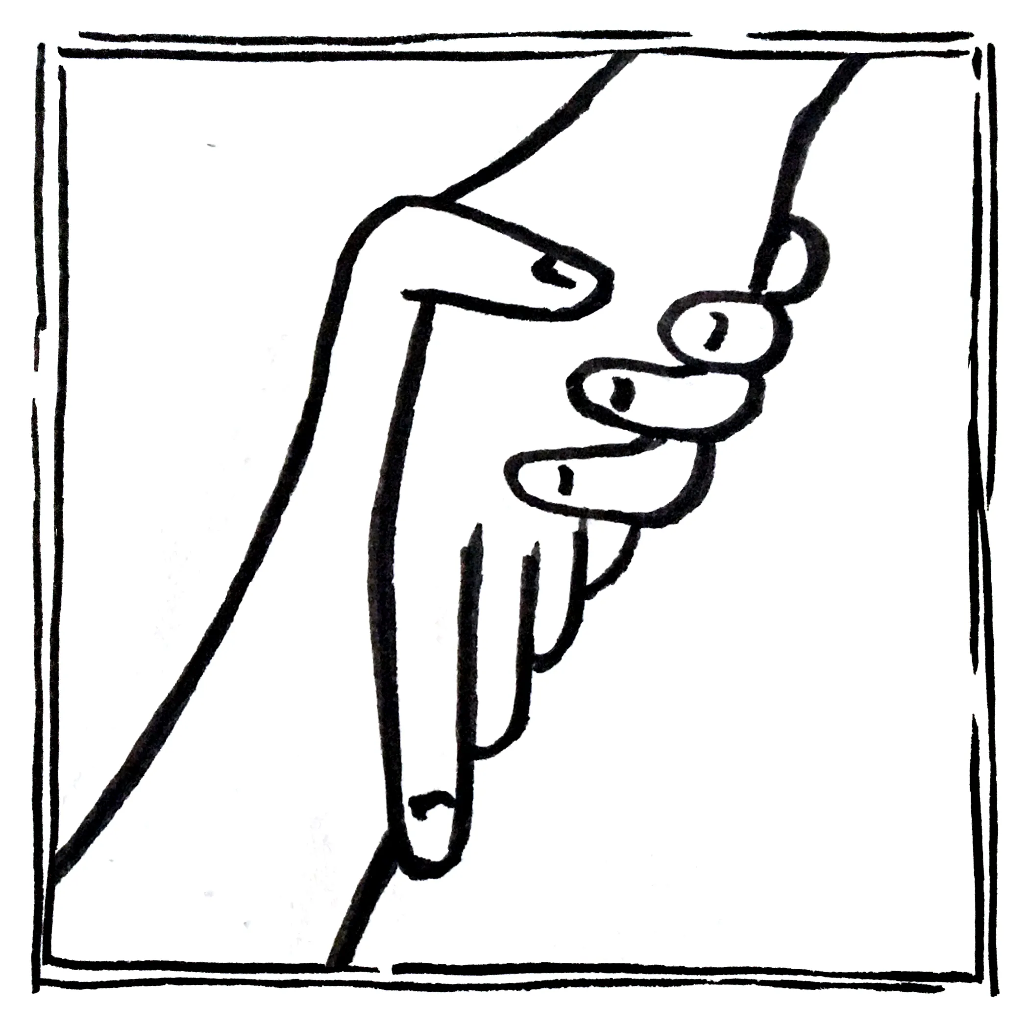 Product design icon shaking hands