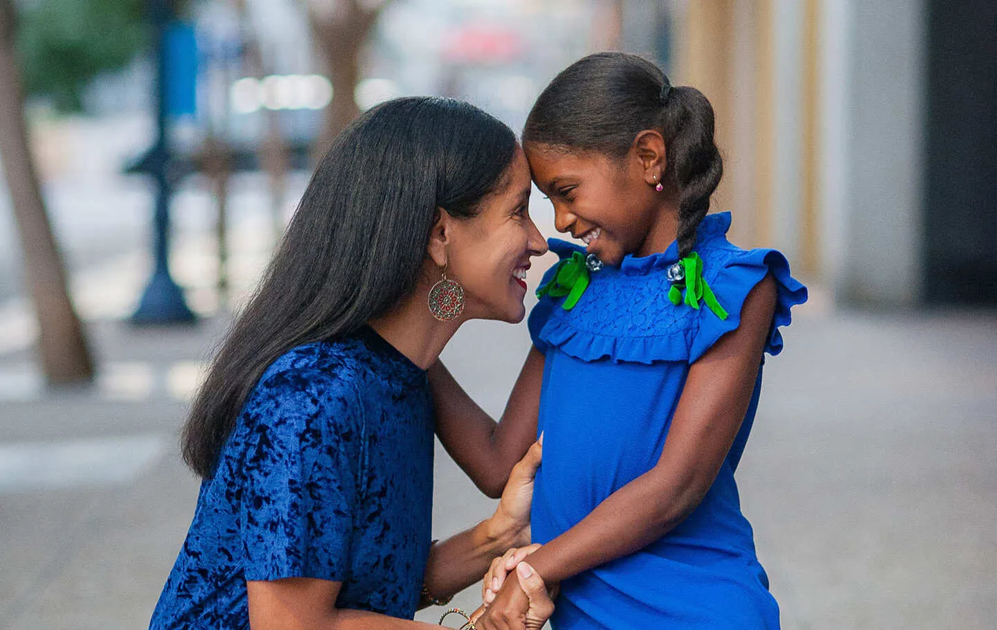 Mother and her daughter
