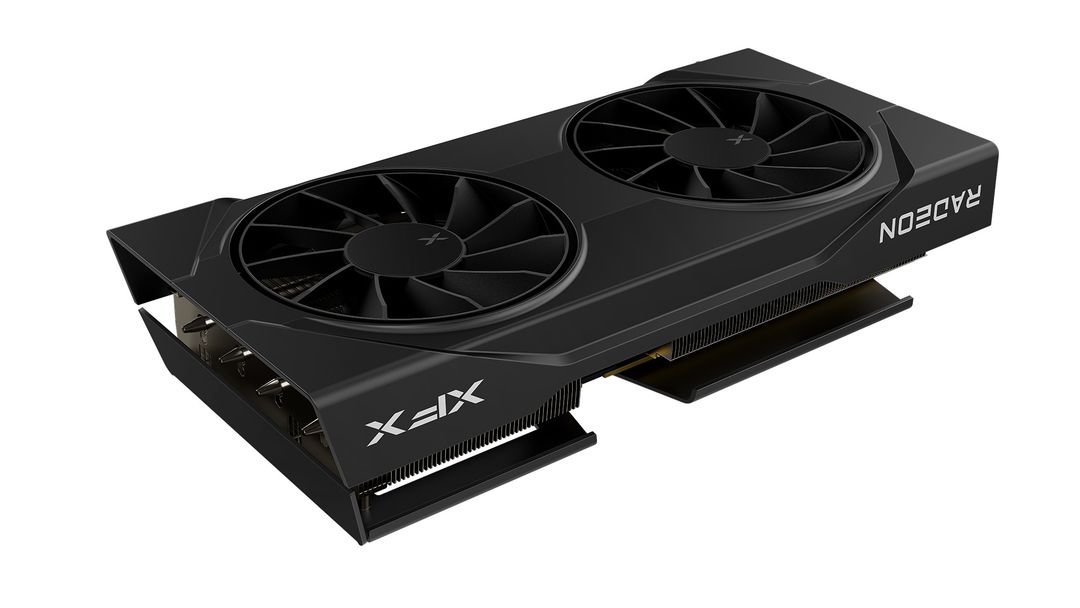 Xfx radeon rx 9060 xt 16gb swift oc | gddr6 | 3 fan | bela grafična kartica 1 Xfx swift amd radeon rx 9060 xt oc gaming edition 16gb komponentko