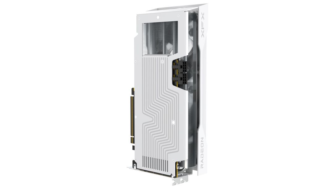 XFX Swift AMD Radeon RX 9070 OC White Triple 90mm Fan Gaming Edition