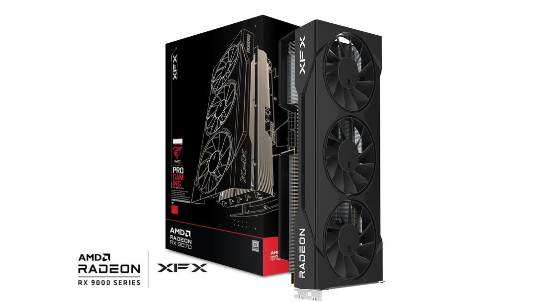XFX Swift AMD Radeon RX 9070GRE Triple Fan Gaming Edition