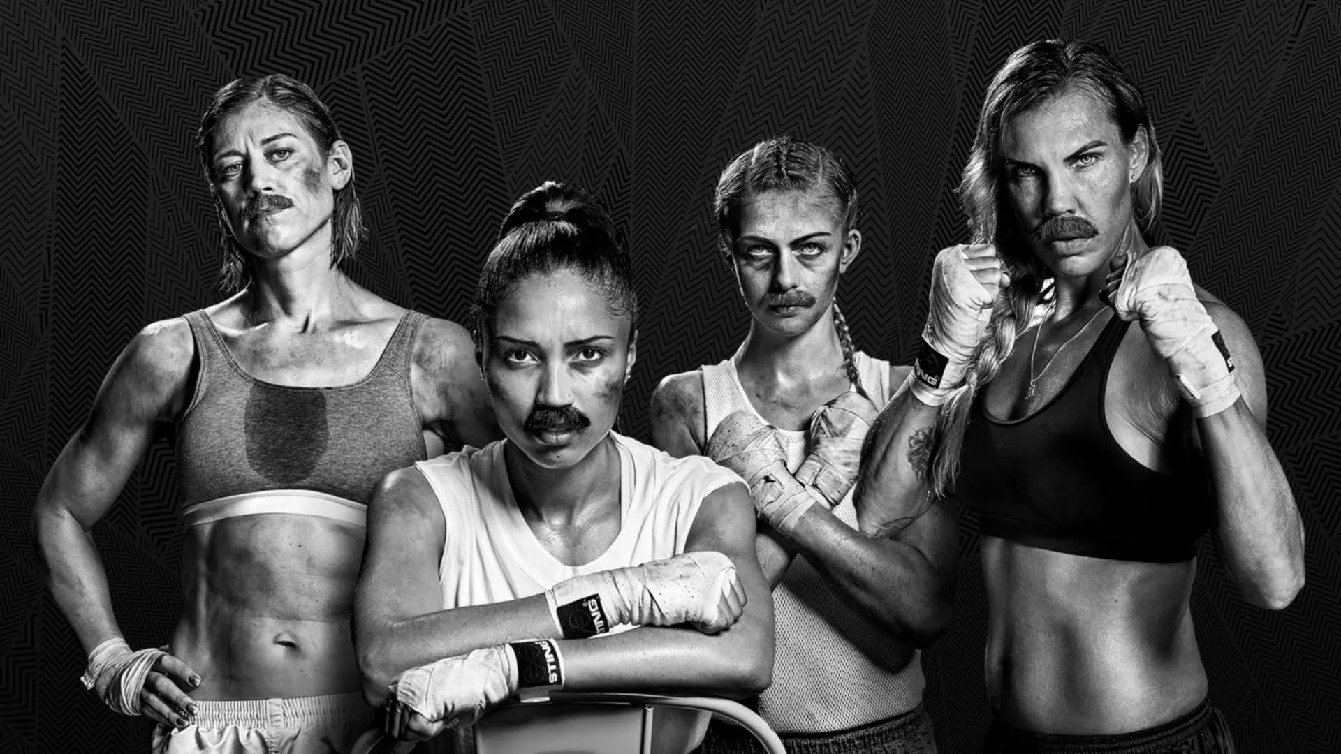 Mustaschkampen 2019:s fyra kvinnliga och boxande ambassadörer