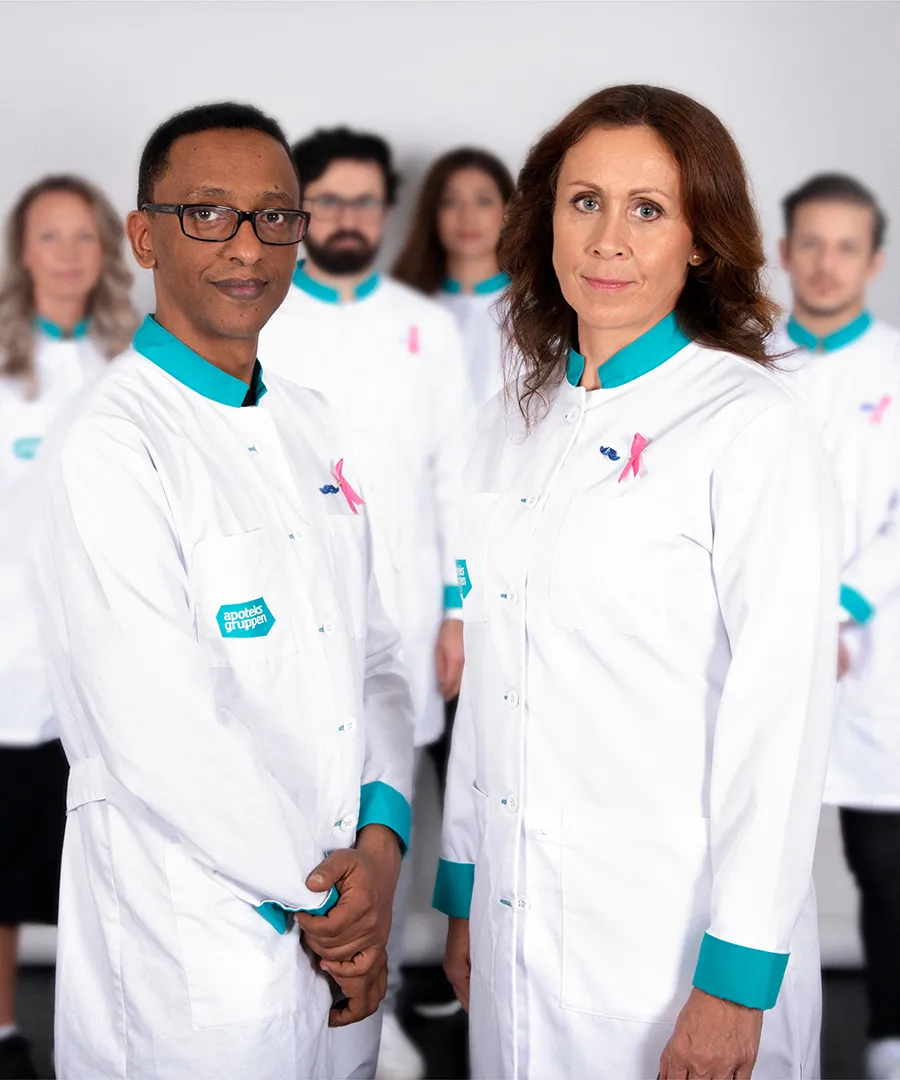 Medarbetare från Apoteksgruppen står tillsammans enade i kampen mot cancer.