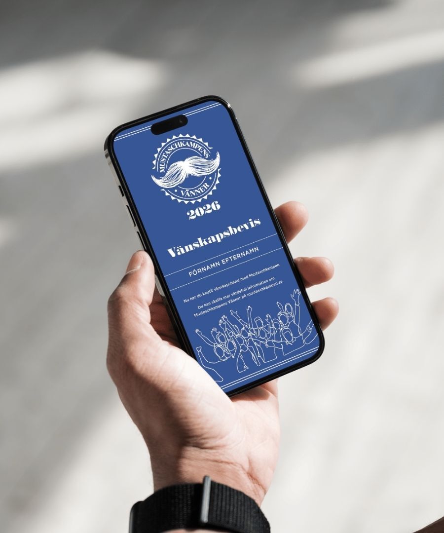 Gå med i Mustaschkampens Vänner!