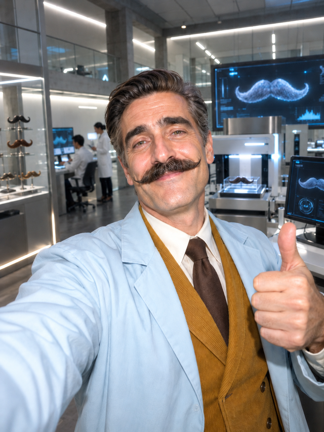 Analysera din mustaschstyrka
