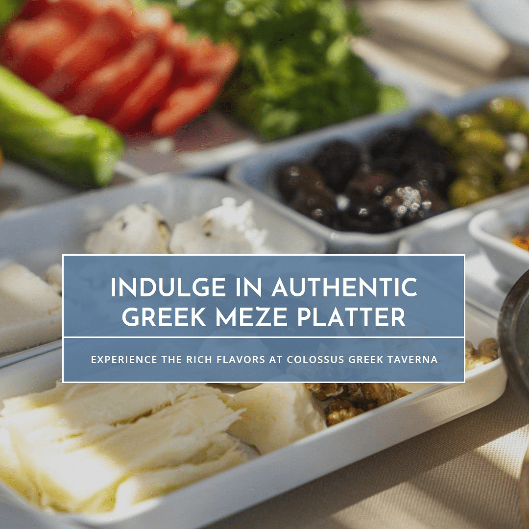 Greek Meze Platter in Oakville