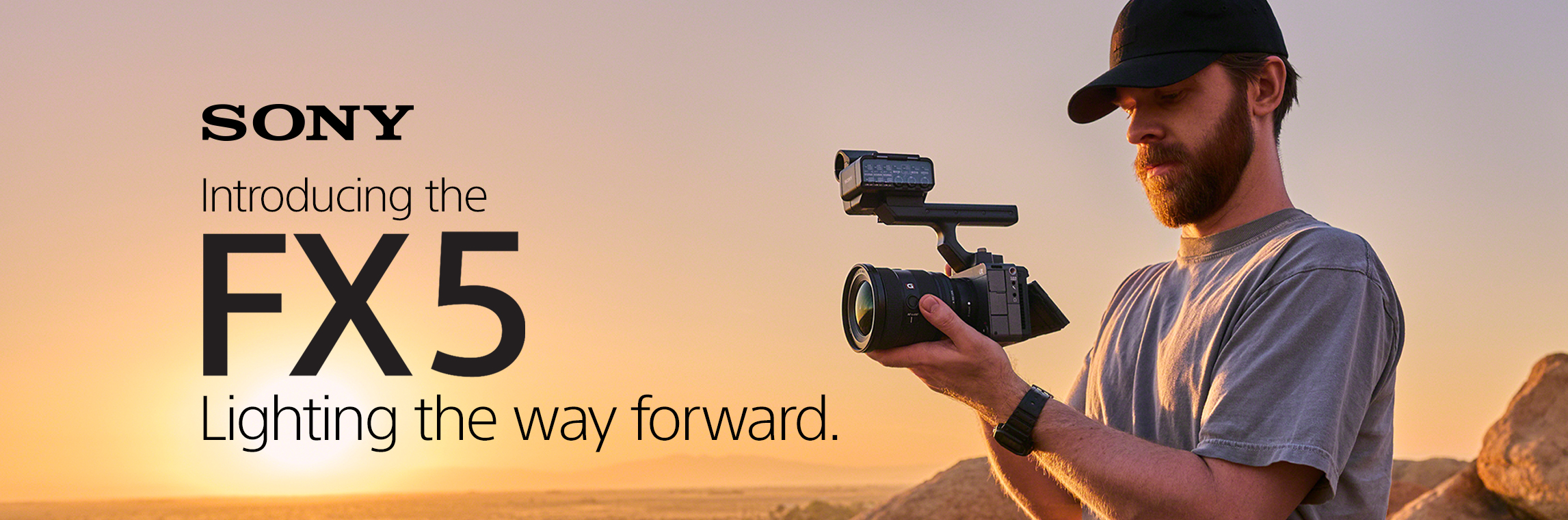Sony Cinema Line | FX5 Full-frame Cinema Camera