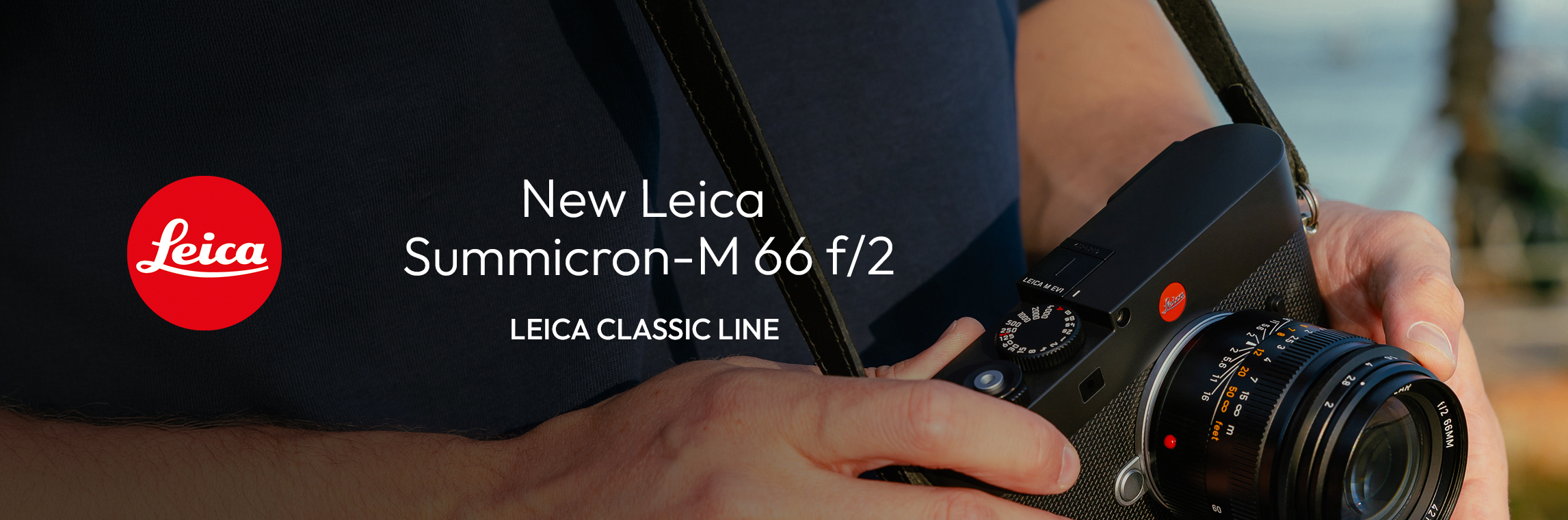 Leica Summicron-M 66 f/2, Black Anodized Finish