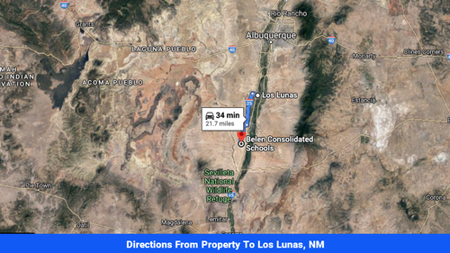 Land for sale in Valencia County, NM (SOLD)