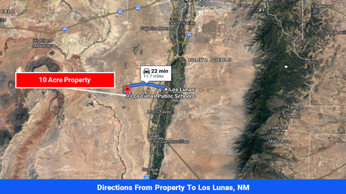 Land for sale in Valencia County, NM (SOLD)