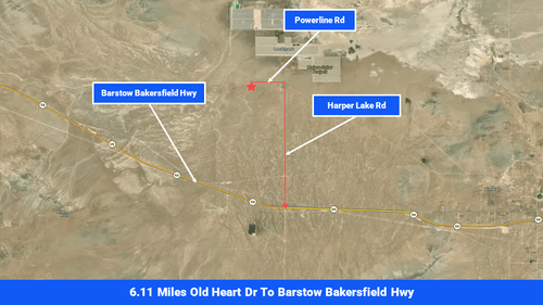 Land for sale in San Bernardino County, CA(SOLD)