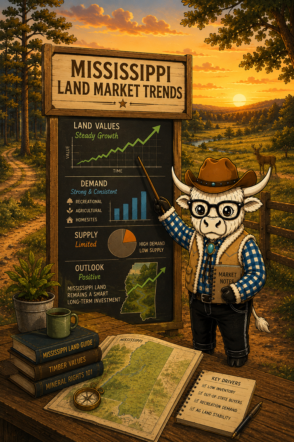 Mississippi Land Market Trends 2026