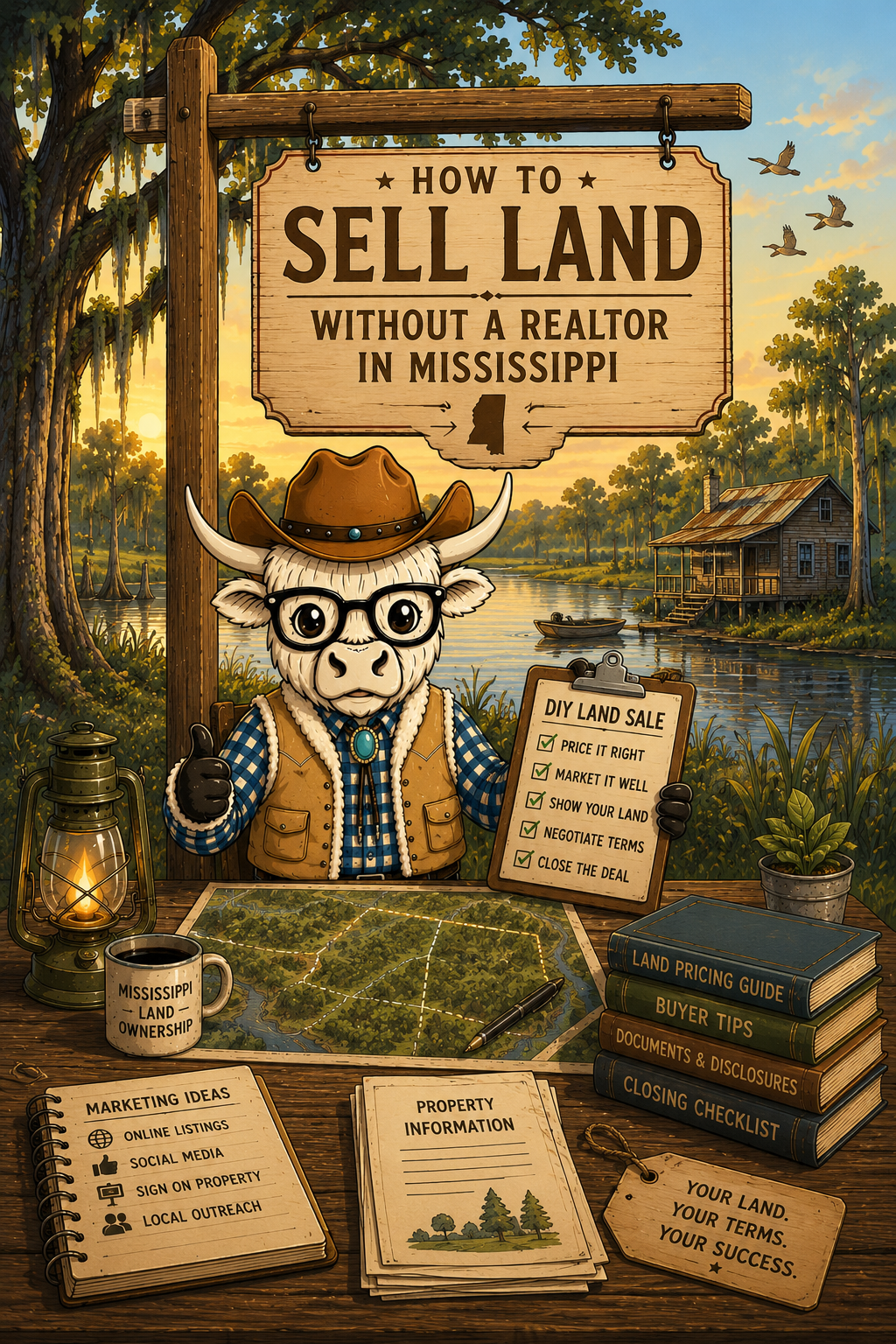 How to Sell Land Without a Realtor in Mississippi
