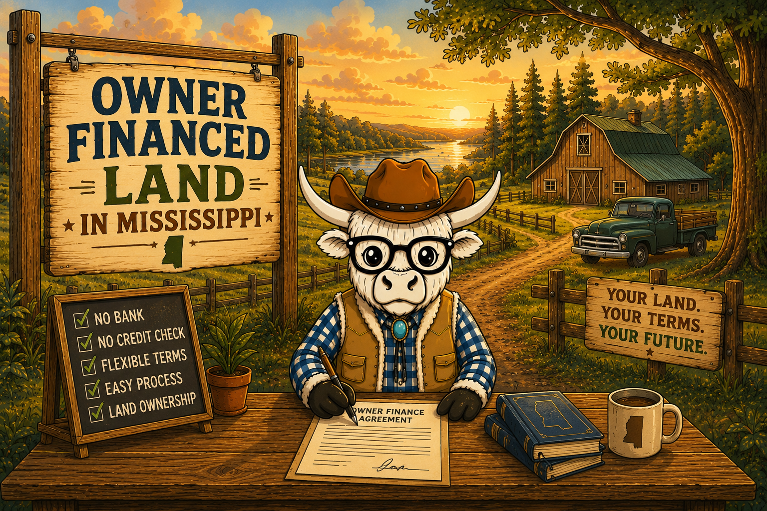 Owner-Financed Land in Mississippi: How It Works