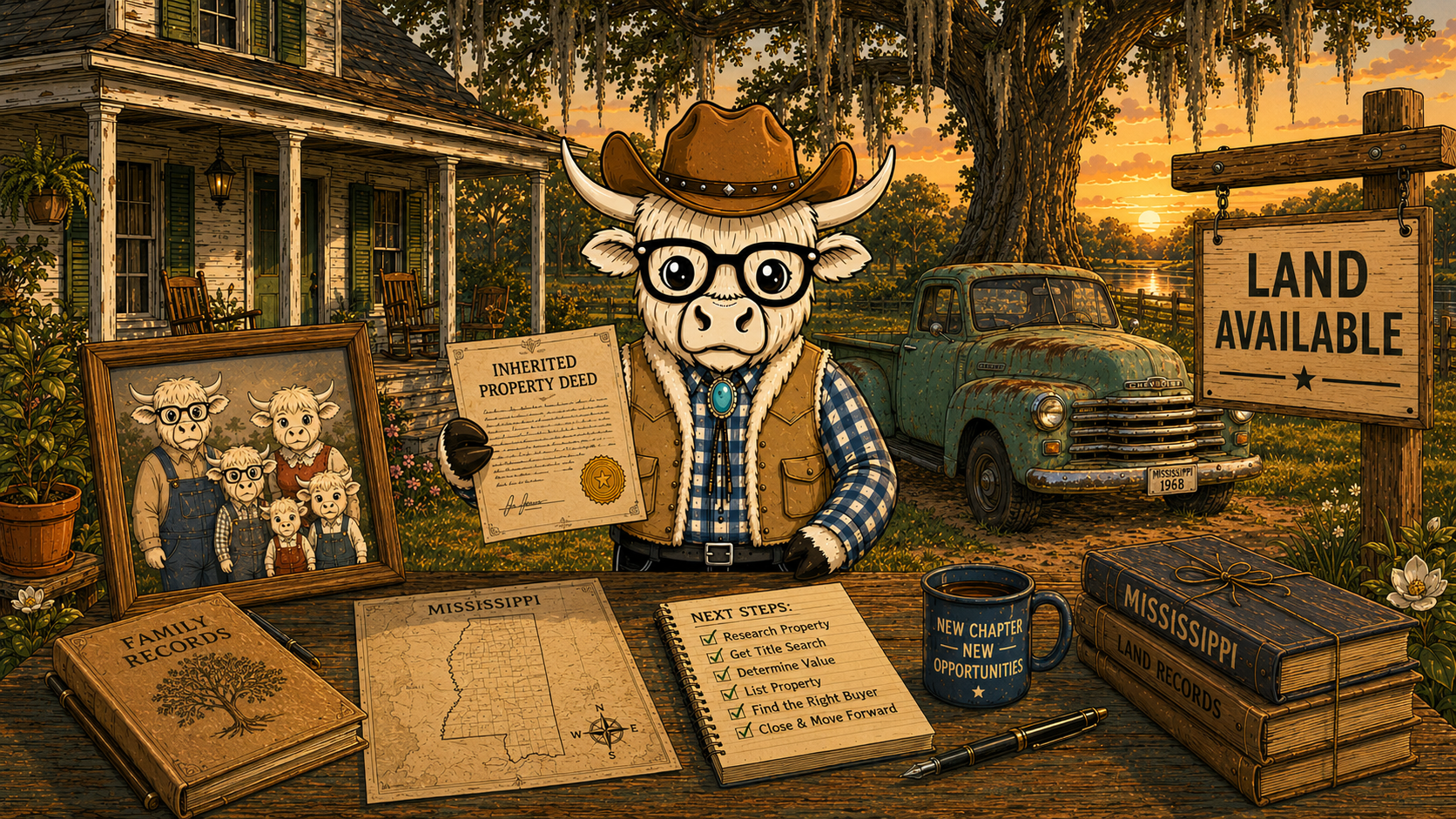 Sell Inherited Land in Mississippi