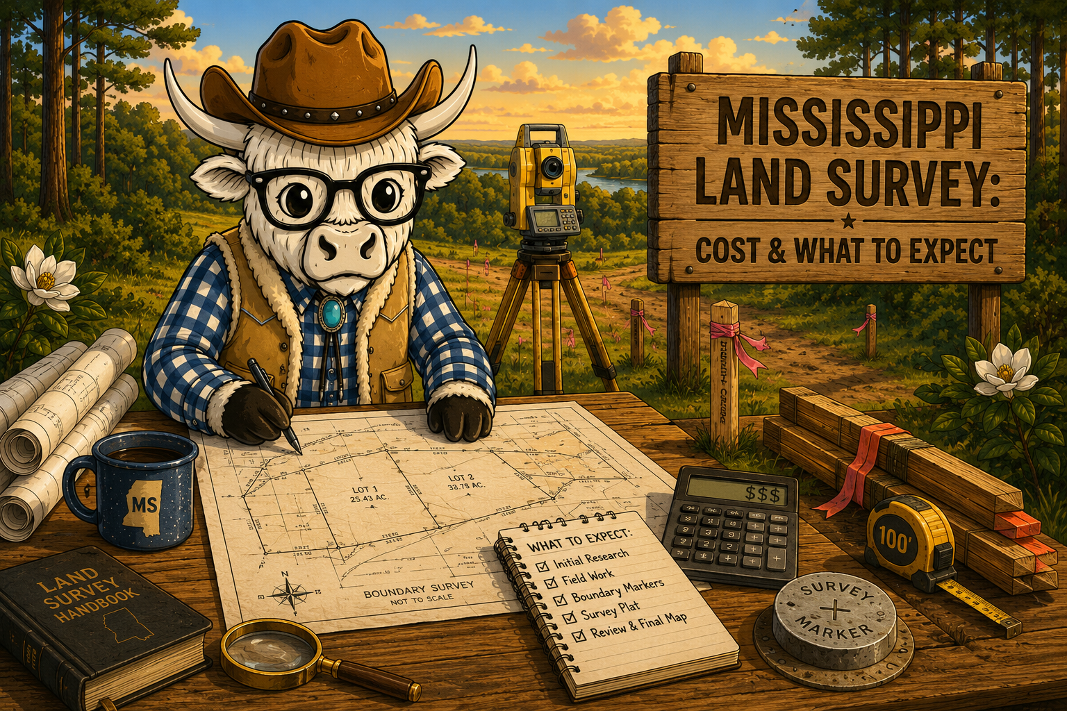 Mississippi Land Survey: Cost & What to Expect