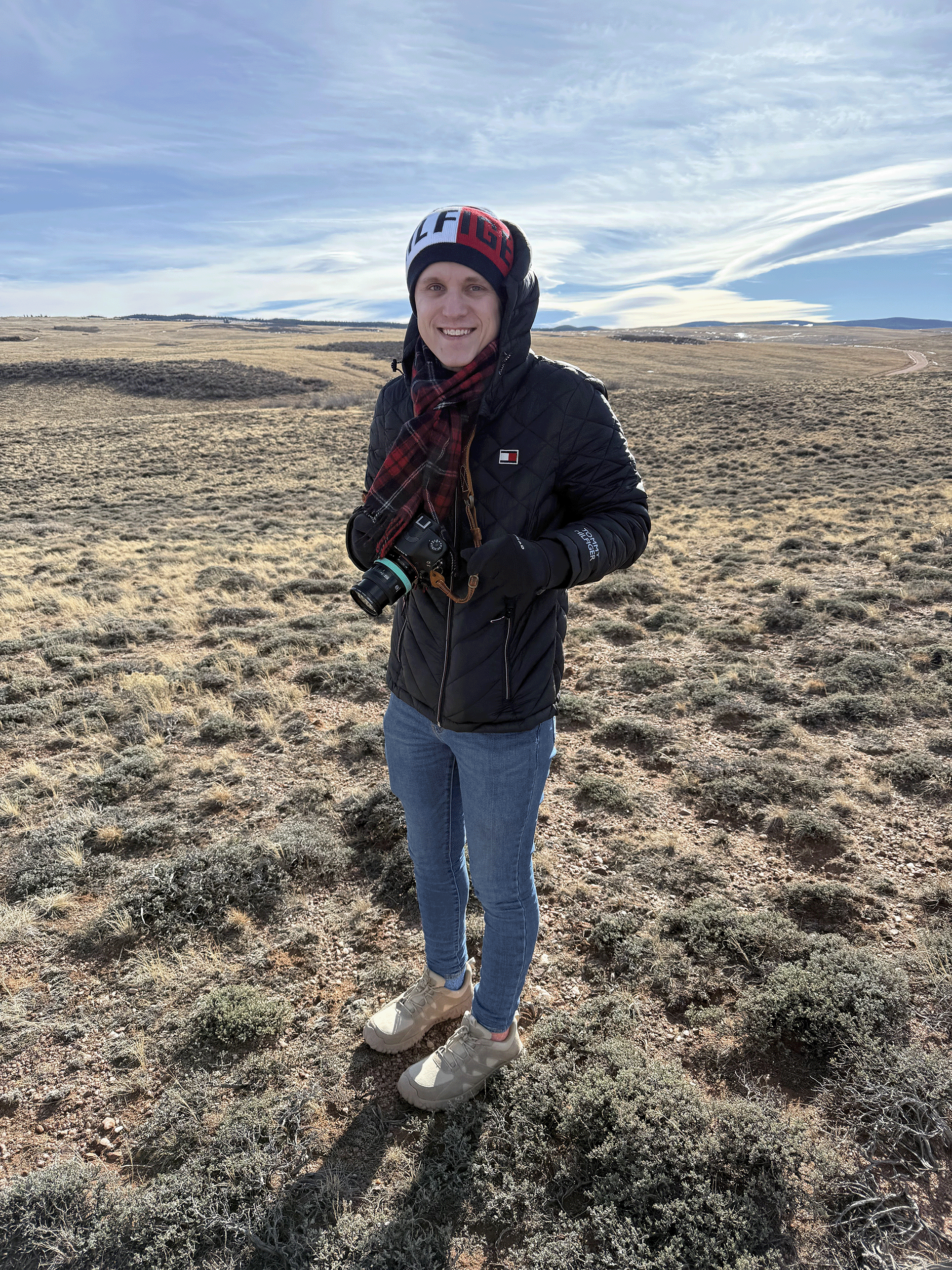 Bryce on a photography trip