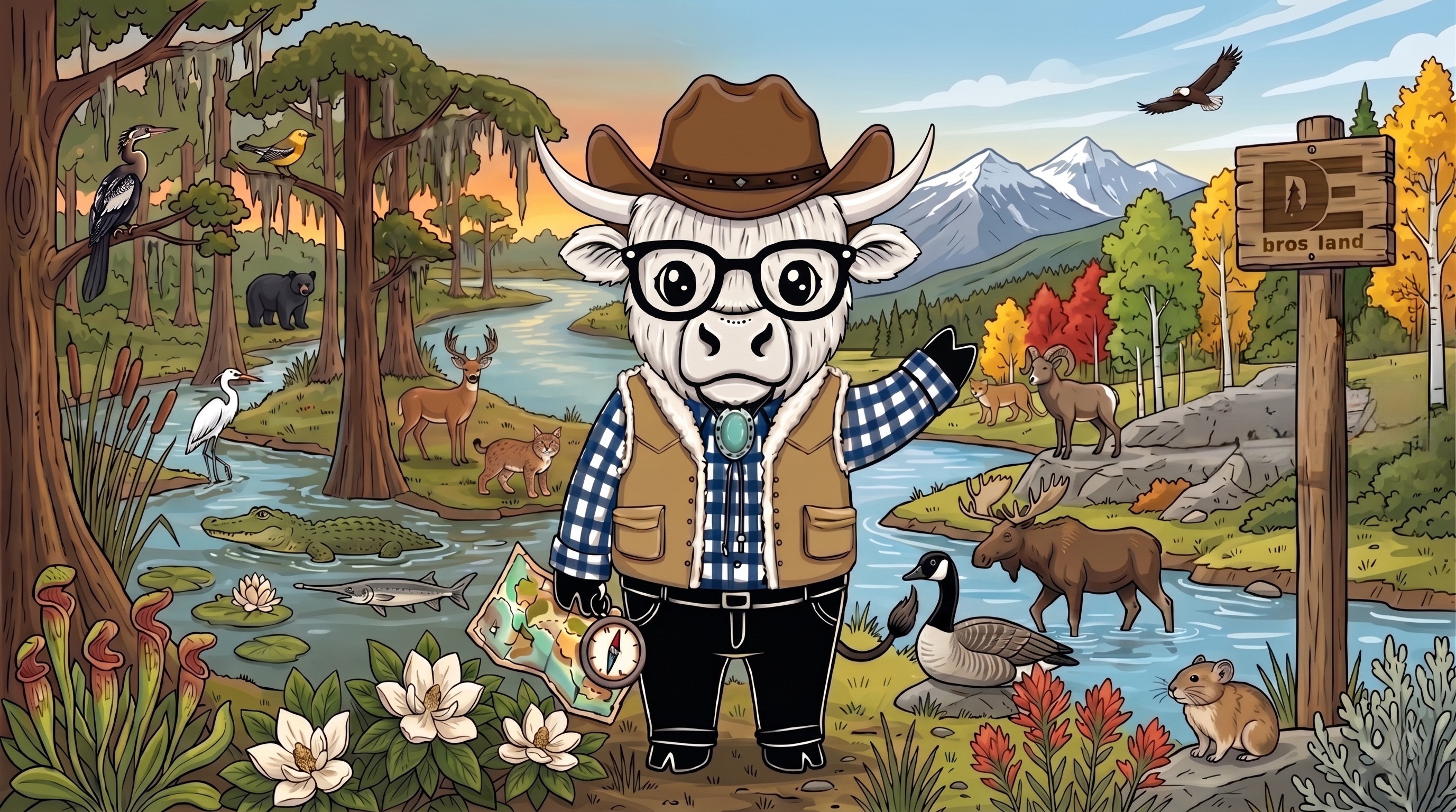 Benji the Highland Cow, Debrosland Brand Ambassador